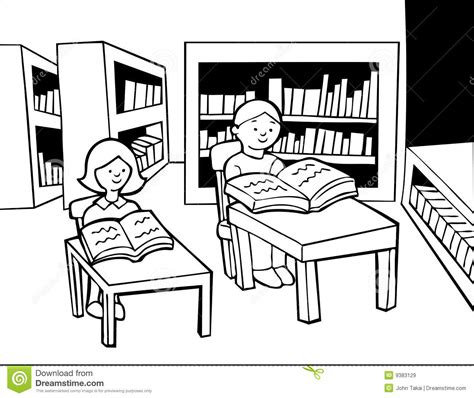 library clipart black and white.